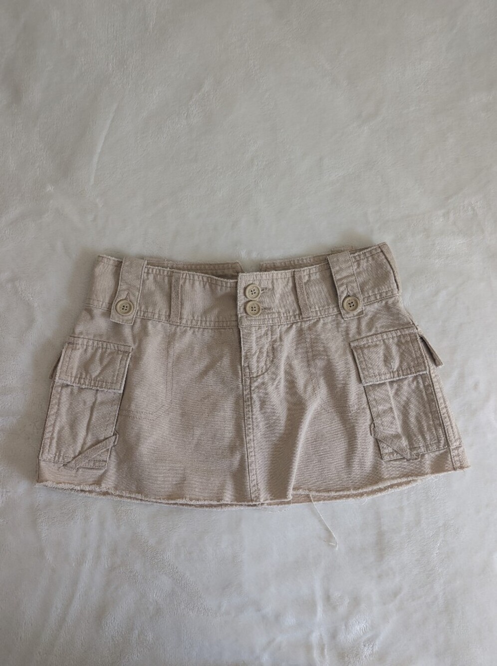 Abercrombie & Fitch 2000's cargo mini skirt